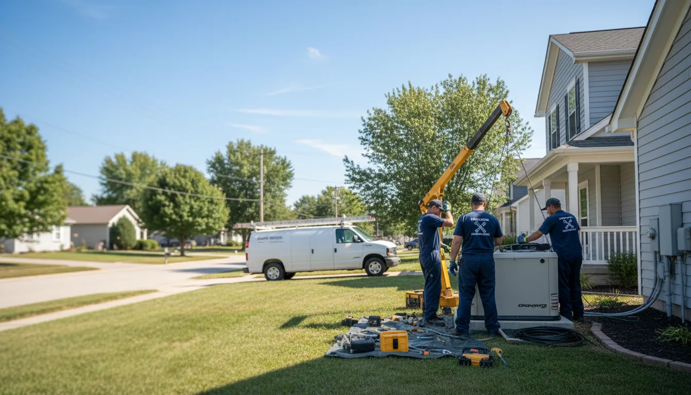 Generator Installation in Pittsburg, TX near me